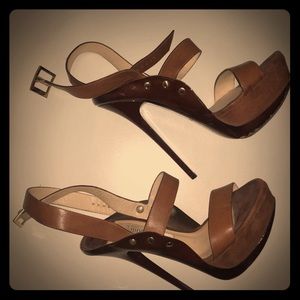 JIMMY CHOO platform sandals